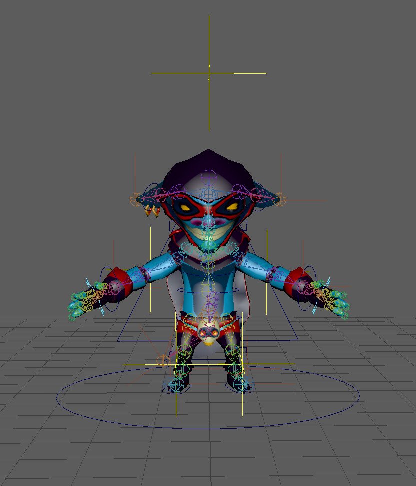 BlakeAnimation's tweet image. Another rig to start animating, a sneaky stalk animation coming soon! artstn.co/p/3ob3bB
#gamedev #gameart #rigging #animation