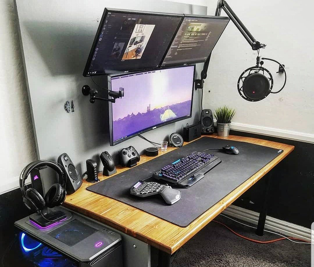 Los_ociosos's tweet photo. ¡Queremos una mesa de escritorio así!
#battlestation #pcmasterrace #pcbuild #setup #gamingsetup #homedesign #pcmr #technology #computer #desksetup #workstation #pc https://t.co/20ntdJporQ