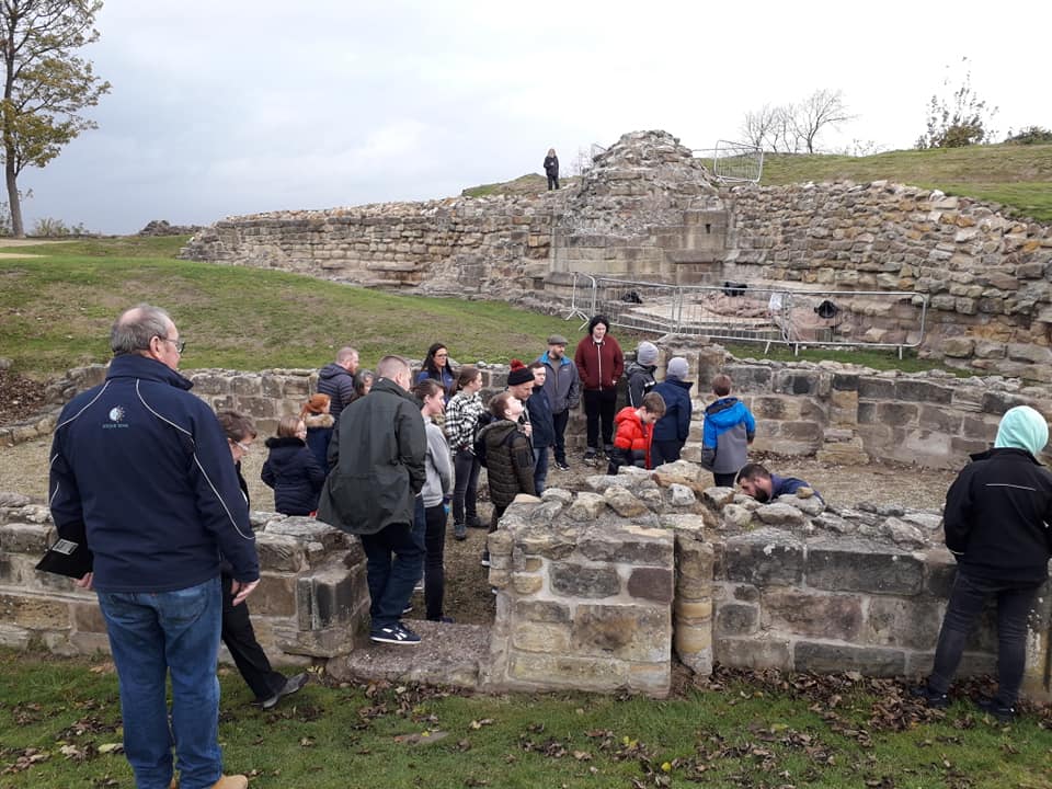 YAC_CBA's tweet photo. #YACupdate: Pontefract YAC visited @PonteCastle in West Yorkshire for a tour of the site. Have you visited anywhere recently? Tell us all about it #YACadventure https://t.co/kCmDDXKbwx