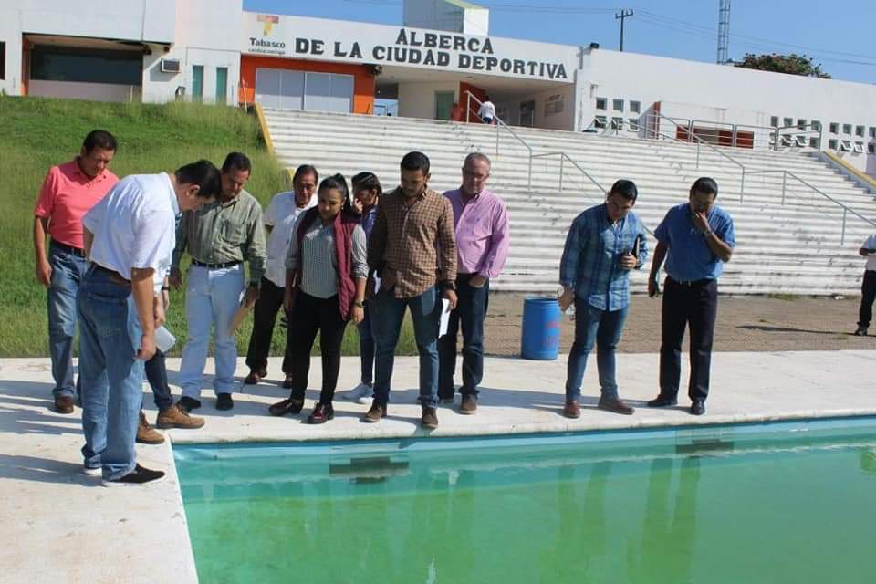 EInformas's tweet photo. Para ofrecer a la comunidad de deportistas mejores instalaciones, la directora del Instituto de la Juventud y el Deporte de Tabasco (Injudet), Sheila Guadalupe Cadena Nieto, supervisó las distintas áreas de la Ciudad Deportiva de Villahermosa. https://t.co/qdNjG0PRAp