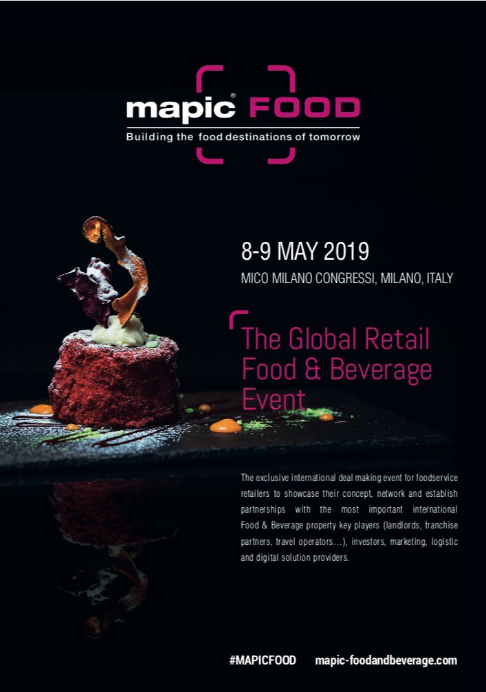 The 2nd edition of #MAPICFood is open for business! Join us for the most effective event dedicated to Food &amp; Beverage players within the Food service &amp; retail real estate industry! ow.ly/BqVW50kpXaK