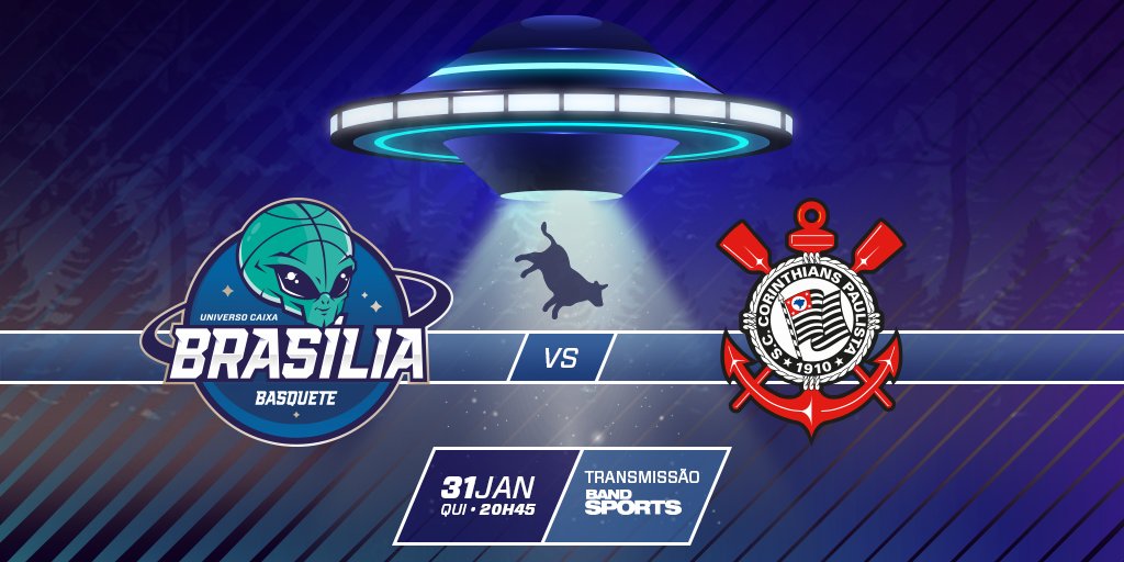 bsbbkt's tweet photo. É HOJE! 👽🏀

Logo mais temos este jogão na Asceb e claro que a nossa expetativa é ter a #Área61 cheia! Garanta seus ingressos, acesse: https://t.co/t5cmr0KWlv. #VemPraQuadra

Nossa bilheteria estará aberta a partir das 18h30. #CaixaEsportes #CaixaEsportesBSB #UniversoCaixa https://t.co/fKtdCNormt