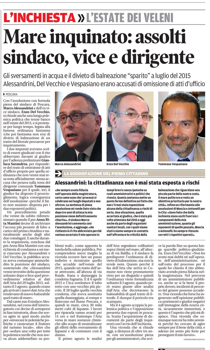 Assolto perché il fatto non sussiste. L’innocenza di un cittadino, e di un uomo politico in particolare, si dimostra nelle aule dei tribunali. L’onestà non è uno slogan da utilizzare sui social ma un imperativo morale al quale mi sono sempre attenuto.