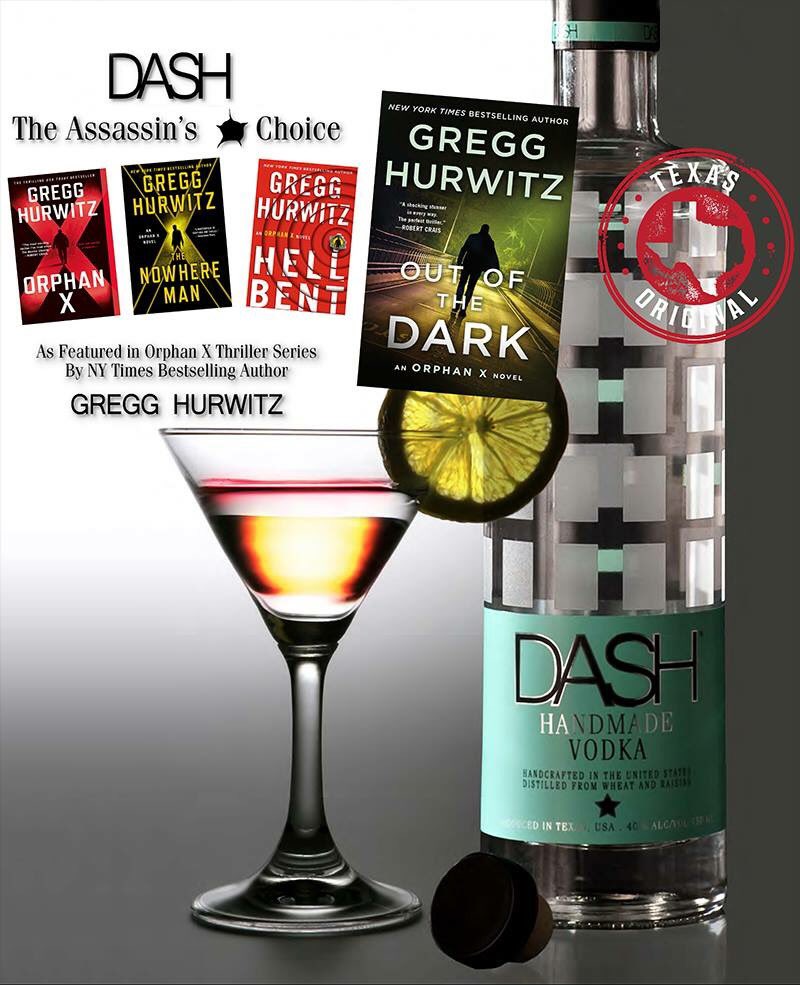 DASH Vodka Tasting with NYTimes Bestselling Author Gregg Hurwitz. Tonight from 6:30-8:30 PM. 2342 Bissonnet Street, Houston, TX 77006. <a href="/GreggHurwitz/">Gregg Hurwitz</a> <a href="/DASHVodka/">DASH® Handmade Vodka</a> <a href="/murderbooks/">Murder By The Book</a>