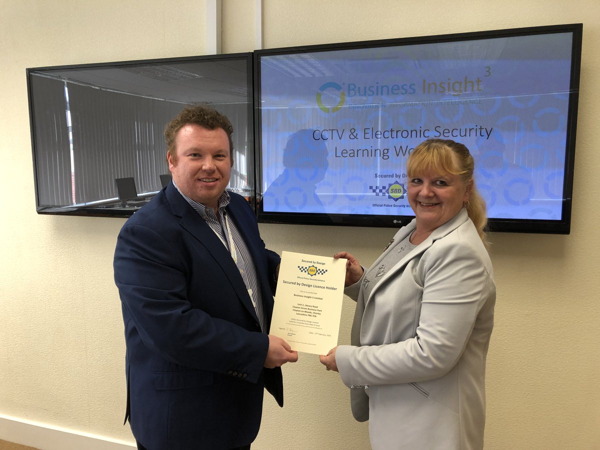 It was lovely meeting up with Business Insight 3 again today and also renewing their contract and launching their new product TDFlex Tailgate Solution thanks for staying with Secured by Design eliciting times ahead @bI3 <a href="/gosscat/">Hazel</a> -HG