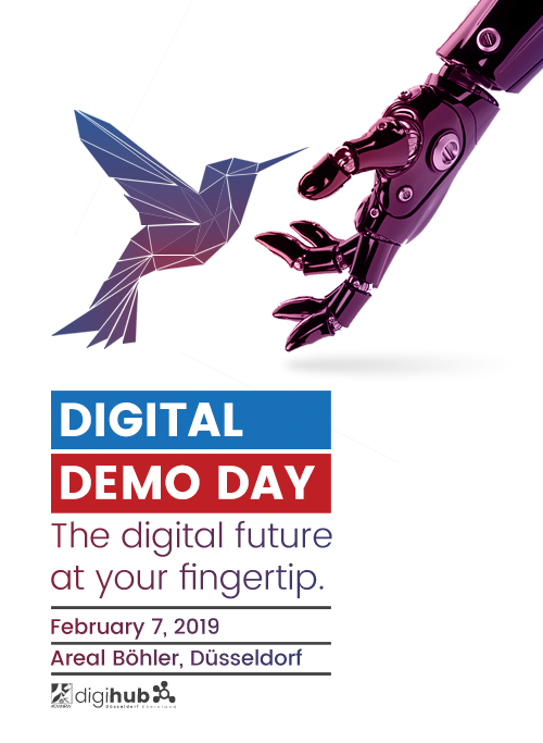 DIGITAL DEMO DAY 2019

The countdown has begun! Only 7 days left until the #DigitalDemoDay2019-the biggest #tradefair for B2B #startups in Düsseldorf! 

Join us and invest your time in exploring all the amazing possibilities that AI has to offer! lnkd.in/g9FU86P