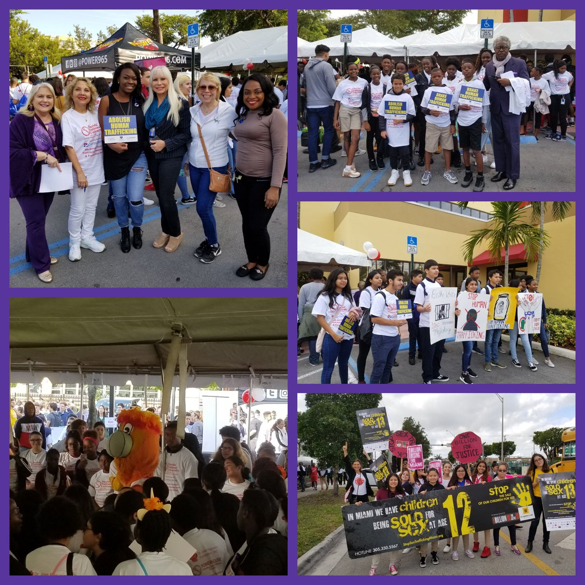 DeborahAMontil2's tweet photo. Creating Community Change by Saying No to Human Trafficking.@MDCPSOperations @MiamiSup @CCMSChiefs @InformedFamily @FNUniversity @MDCPS_OneStop #CCCYEP https://t.co/95YTUkO6MQ