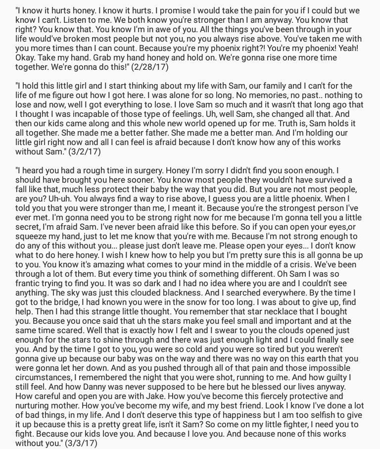 Emikatesnene's tweet image. #GH #KillyFanFirst #KillyStrong #Dream #PromoteWhatYouLove # NuJason said these things to Sam from the day of Scout's birth 2 when she was not her coma...