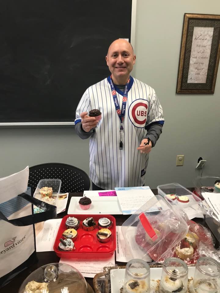 IHM Bake-Off Day! One of our favorite CSW traditions. We're lucky to have IHM's very own Paul Hollywood, Mr. B, here to judge all of these delicious creations!