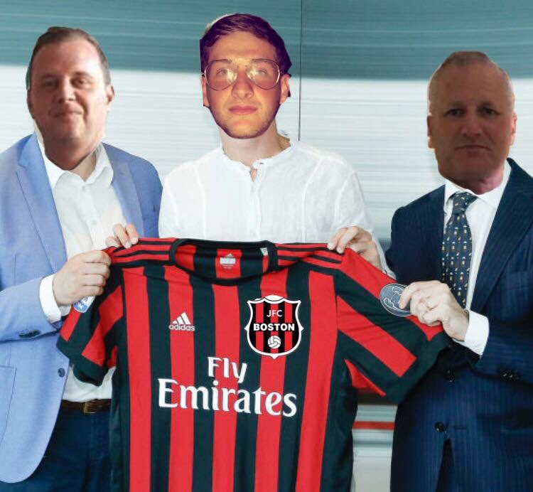 Photo confirmation of our January transfer signing, that’s that for deadline day. Some very clever business done by the two gaffas. ✍🏽 

We now look on to Saturday with <a href="/Railway_AthFC/">Railway Athletic FC</a> ‘Res’ (A) 

Come down and support the lads #UpTheJFC ❤️🖤❤️🖤❤️🖤