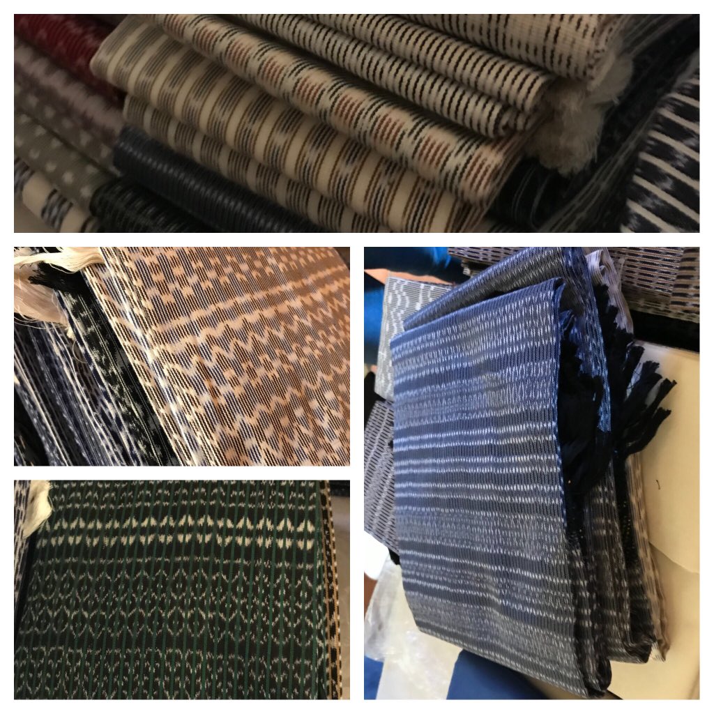 Los #rebozos jaspeados de Tenancingo, #EdoMéx, los podrás adquirir en la Expo Venta #MTO. Del 01 al 04. FEB. 2019, 10:00 a 18:00 h. Atrio <a href="/fahho_sanpablo/">Centro Cultural SP</a>