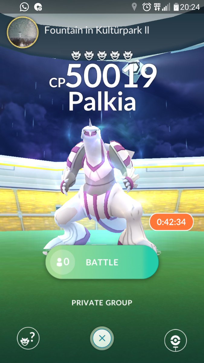 palkia raid pokemon go