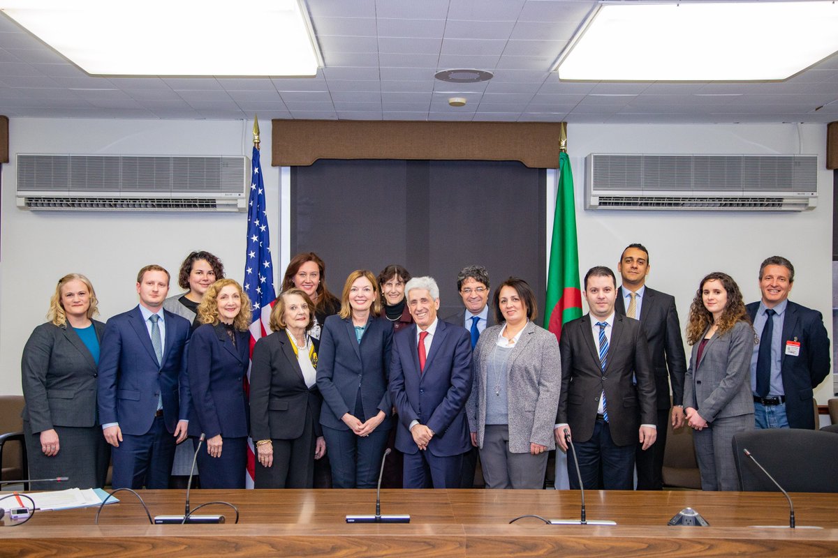 Official USG account. (@eca_as) on Twitter photo I represented <a href="/ECAatState/">Educational & Cultural Affairs—U.S. Dept. of State</a> at this week's U.S.-Algeria Strategic Dialogue. We reaffirmed our commitment to educational exchange and the protection of Algerian cultural heritage. Furthering the foreign policy goals between our two countries. bit.ly/USAlgeria I represented <a href="/ECAatState/">Educational & Cultural Affairs—U.S. Dept. of State</a> at this week's U.S.-Algeria Strategic Dialogue. We reaffirmed our commitment to educational exchange and the protection of Algerian cultural heritage. Furthering the foreign policy goals between our two countries. bit.ly/USAlgeria