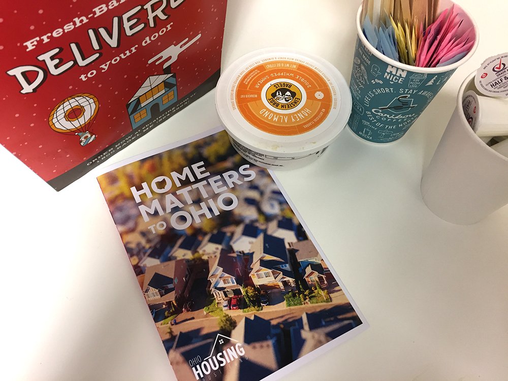 Thanks to everyone who joined us for coffee &amp; bagels at the <a href="/HomeMatterstoOH/">Home Matters to Ohio</a> breakfast to learn how expanding the Ohio Housing Trust Fund can help us make progress on other issues facing the state, like education, child welfare and health.