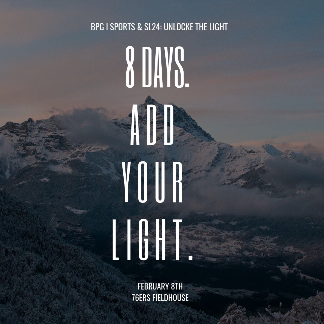 UnLocketheLight's tweet image. You don’t need a Magic 8-Ball to see if you should get your tickets for February 8th 🎱 🔓💡#yesdefinitely
 •
•
•
•
#8days #addyourlight #unlockethelight #SL24 #76ersfieldhouse #inwilm #wilmlove #wilmingtondelaware #mentalhealthawareness