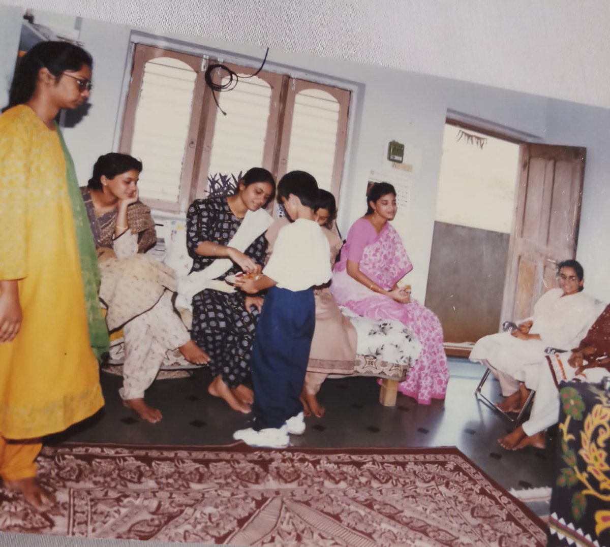 TheDeverakonda's tweet photo. @singh_ty I remember Deepa teacher, the apartment in HUDA complex, the lift, I almost got my finger stuck in it once, she even came for one of my birthdays. My best regards to her and you my man. Spot your mum in my 5th Birthday picture :)) https://t.co/LgkxmLOMTJ