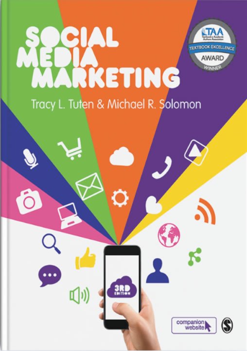 Announcing the Award-Winning Social Media Marketing 3rd edition @SAGEManagement by Tracy Tuten <a href="/brandacity/">Brandacity</a>  goo.gl/WiLFLa