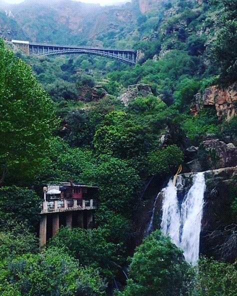 ammellinna's tweet photo. Le pont Eiffel (à1208m d'altitude) construit au 19e siècle par Gustave Eiffel
(1832-1923) près des cascades d'#El_Ourit. 

(les sept cascades étagées sont restées 40 ans à sec avant de réapparaître en 2009, wikipédia.)
#Tlemcen
#Algérie https://t.co/fg3ieEQvPB