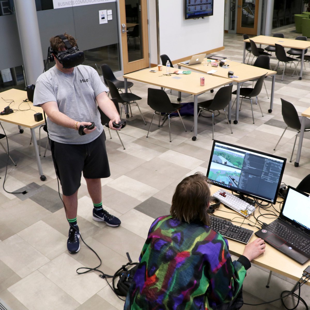 LaunchPad_MSU's tweet image. Work hard, play hard! #code24