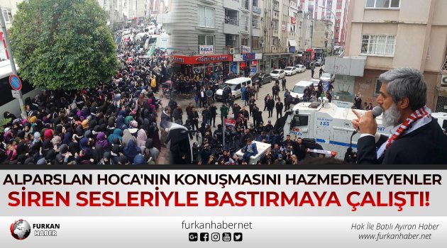 Alparslan Hoca'nın konuşmasını hazmedemeyenler siren sesleriyle bastırmaya çalıştı!
furkanhaber.net/alparslan-hoca…
25Ocakta Oradaydım