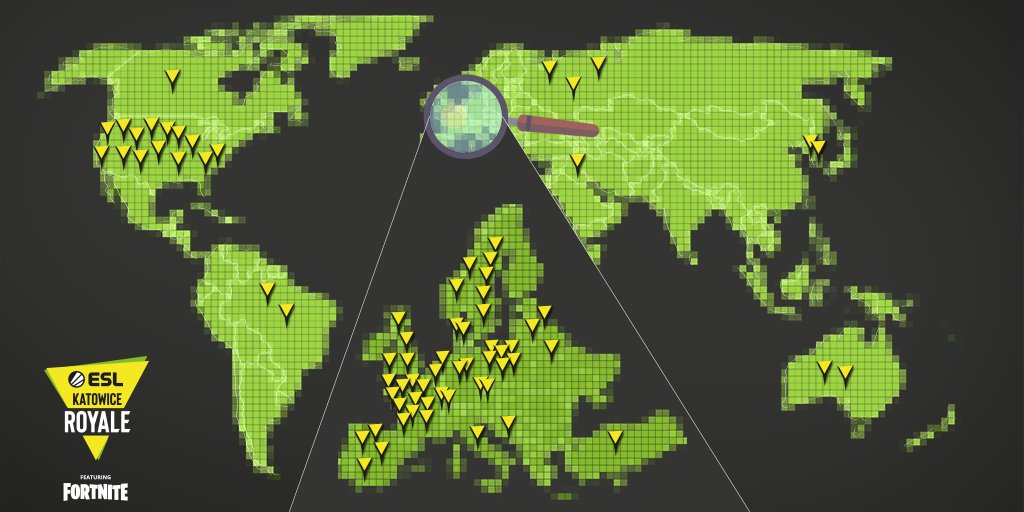 Esl Fortnite On Twitter A Truly Global Event The Esl - esl fortnite