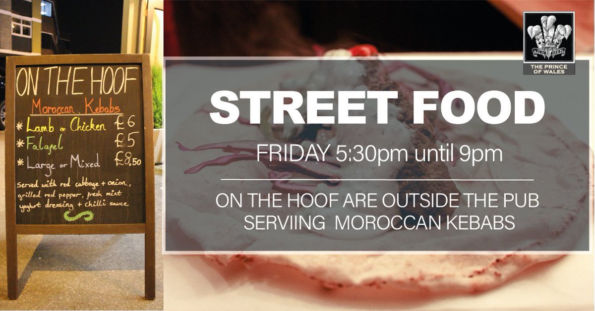 POWReigate's tweet image. 🎵 Tooooo-morrow! Tomorrow! I love ya, tomorrow! You're only a day away! 🎶

We've got that #fridayfeeling early because we know @onthehoofevents are going to be here outside the pub with their Moroccan Kebabs!

Tomorrow. Be there. (between 5:30pm until 9pm 😉) #Reigate #Redhill