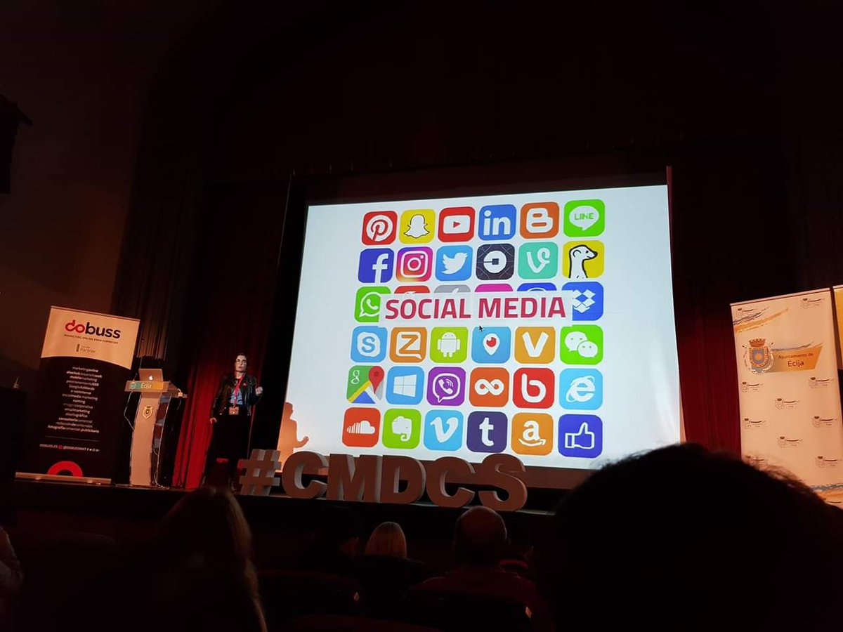 aytoecija's tweet photo. #DesarrolloSocioeconómicoÉcija
I Congreso Marketing Digital Campiña Sur en #Écija.
SOCIALMEDIA: Diferénciate y conquista el mercado a través de las redes sociales.
#CMDCS https://t.co/zapjB1AURs