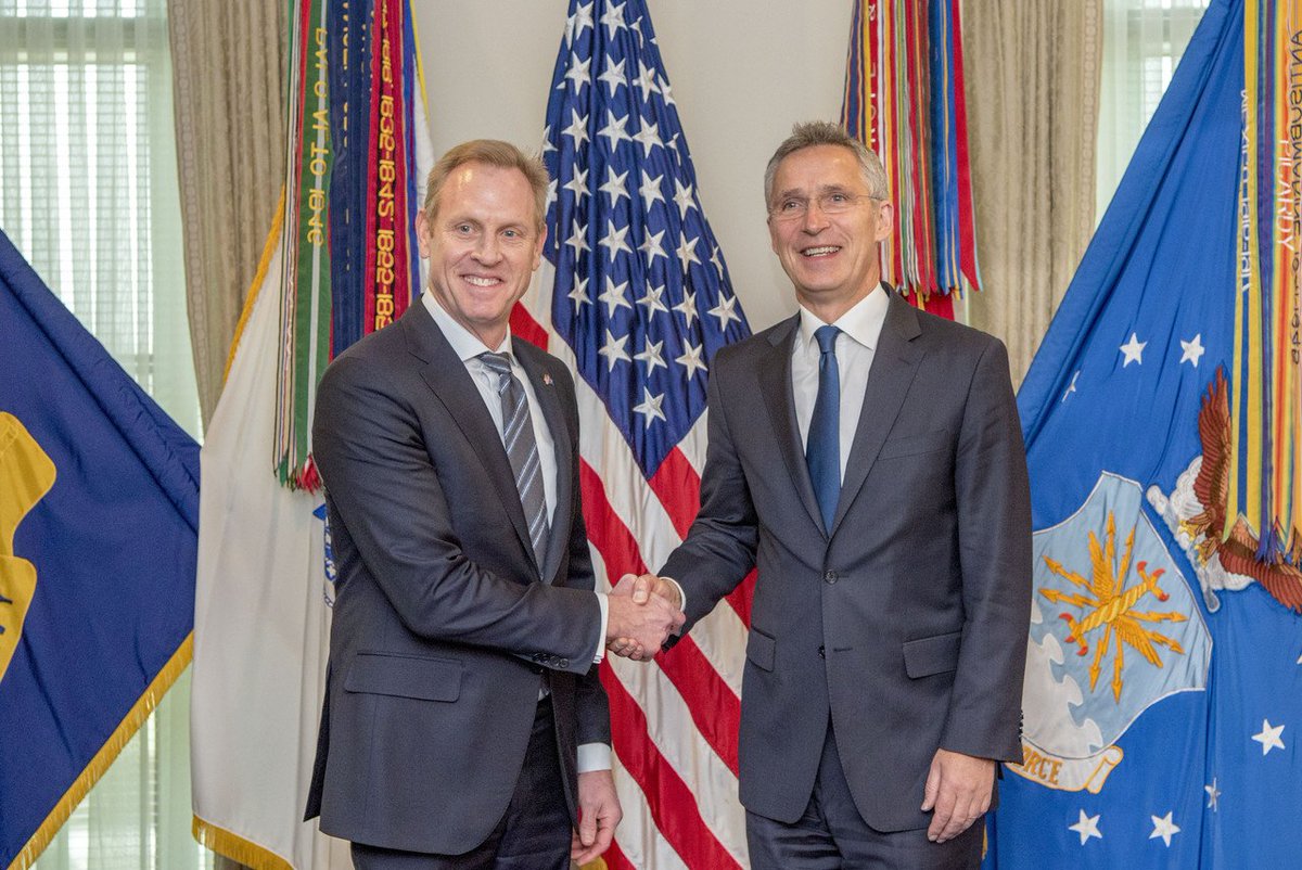 NATO_ACT's tweet photo. The United States – NATO relationship spans over 70 years.
Founded in 1949, it's current 29 member nations strive to build trust, prevent conflict, and promote democracy.
.@DeptofDefense .@ThePentagon .@jensstoltenberg .@DepSecDef #UnitedStates #nato_act #dod #partnership https://t.co/GiTQn4qaD8
