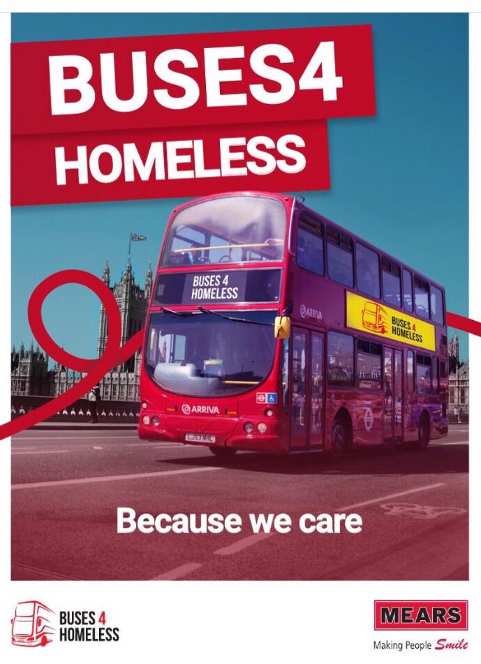 💙❤️💚🧡💜 #buses4homeless #sleepingrough #love #support #mychiswick