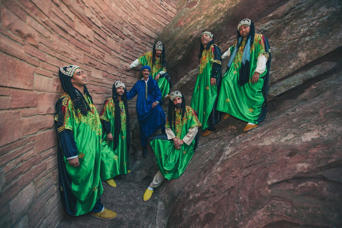 Gnawa, a potent ritual trance music, has captivated everyone from Paul Bowles to Jimi Hendrix, but the influence goes both ways—<a href="/InnoveGnawa/">@InnovGnawa</a> are updating this ancient tradition with elements of cutting-edge contemporary styles. Hear them live for yourself: bit.ly/2FT1nx2