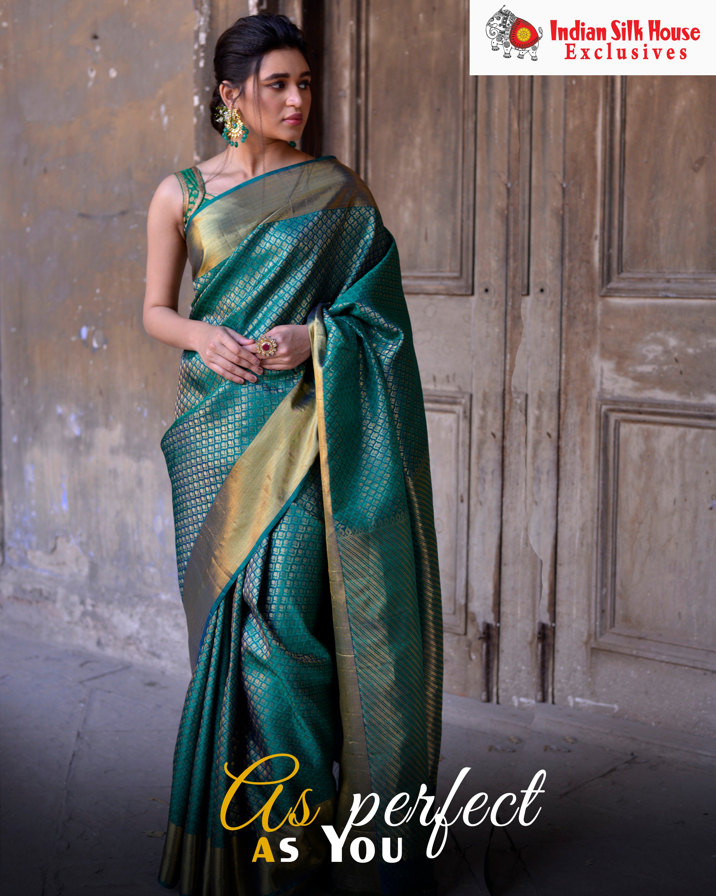 Kanjivaram saree hotsell indian silk house