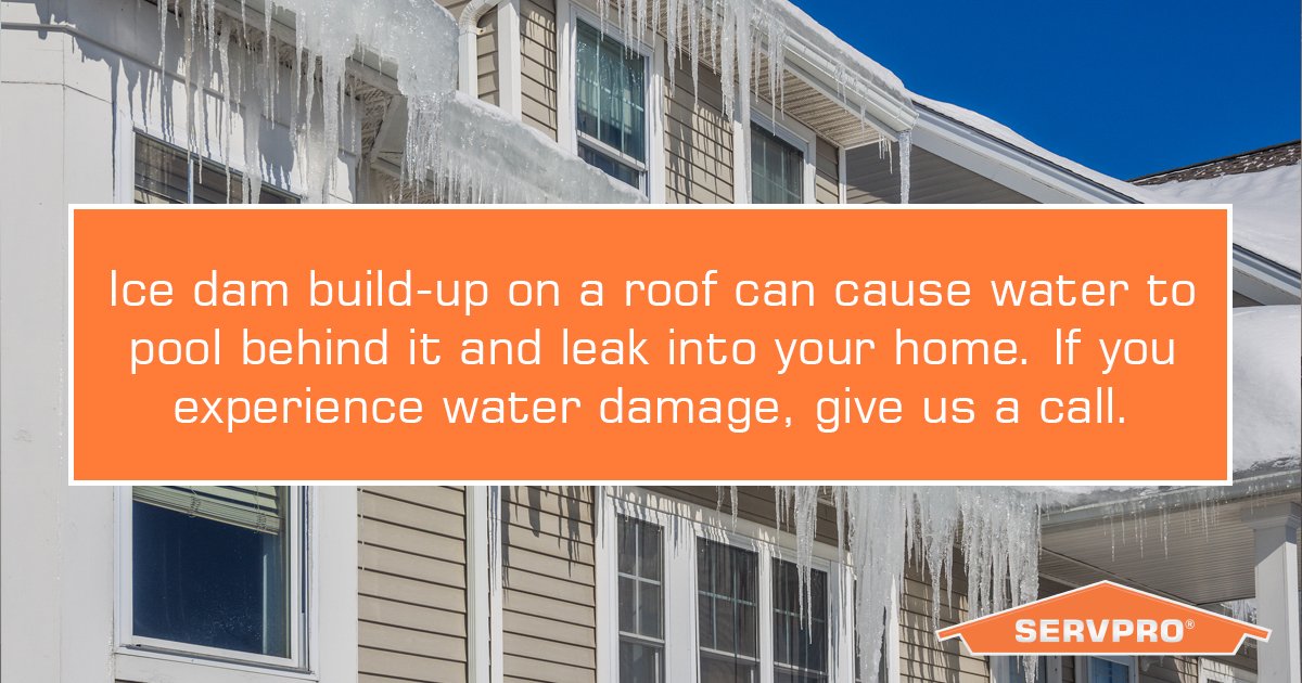 Icicles can be pretty, but ice dams can lead to water damage.