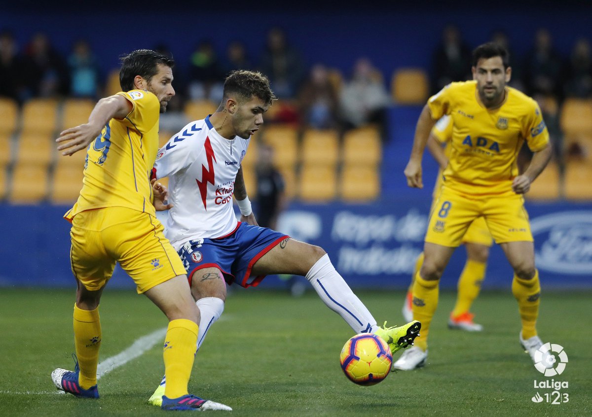 Schiappacasse, en un partido del Rayo Majadahonda.