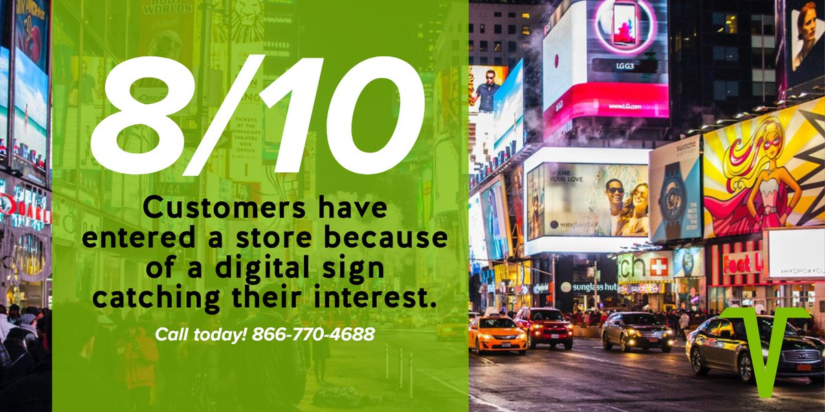 SignageV's tweet image. Did you know...