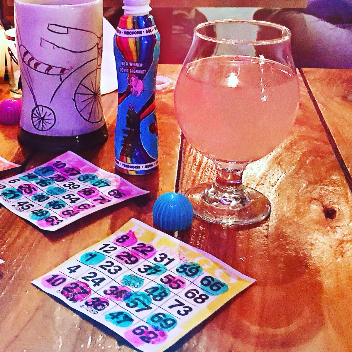 HiWheelWines's tweet photo. We had so much fun with our first #BINGO night! 🎨 Full house means sharing tables and making new friends. We got in 4 rounds and a brand new friend won twice! 🏆Gratitude to our professional BINGO hecklers and BIG thanks to TC for calling.✨BINGO Last Wednesdays 🗓 https://t.co/AH1UtIBGc6