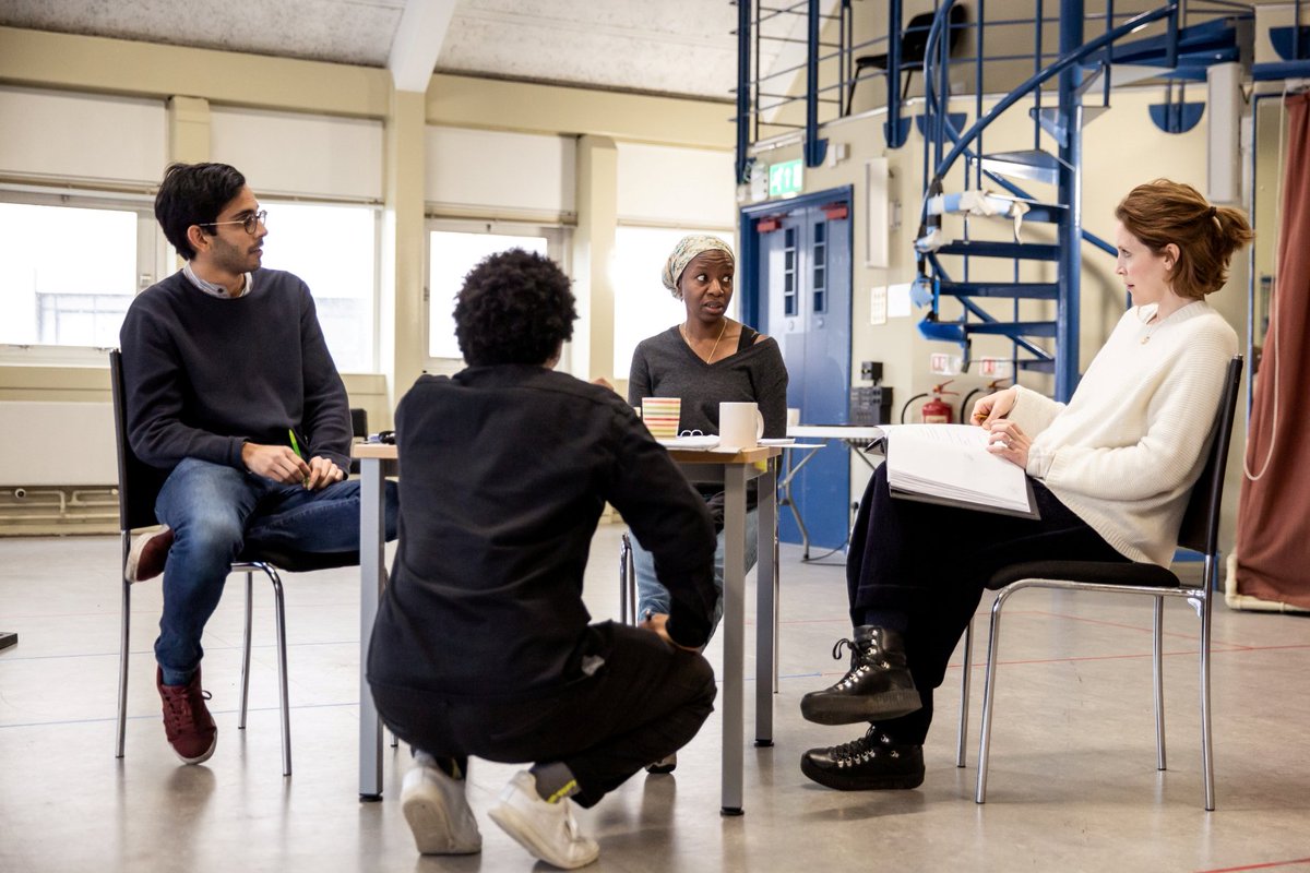 #hang, by the Olivier and Bafta award-winning debbie tucker green will be opening in our Studio in just 3 weeks time! Check out the latest photos from the rehearsal room. See more here: bit.ly/SThang