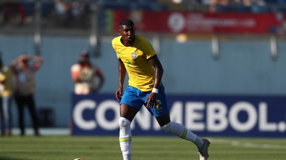 Emerson, con la selección brasileña.
