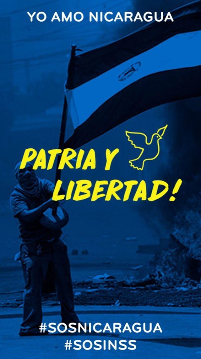 ElginE86's tweet photo. Libertad para nuestro país. #NicaraguaLibreDeDictadores
#SosNicaragua https://t.co/AoBuLskMZL