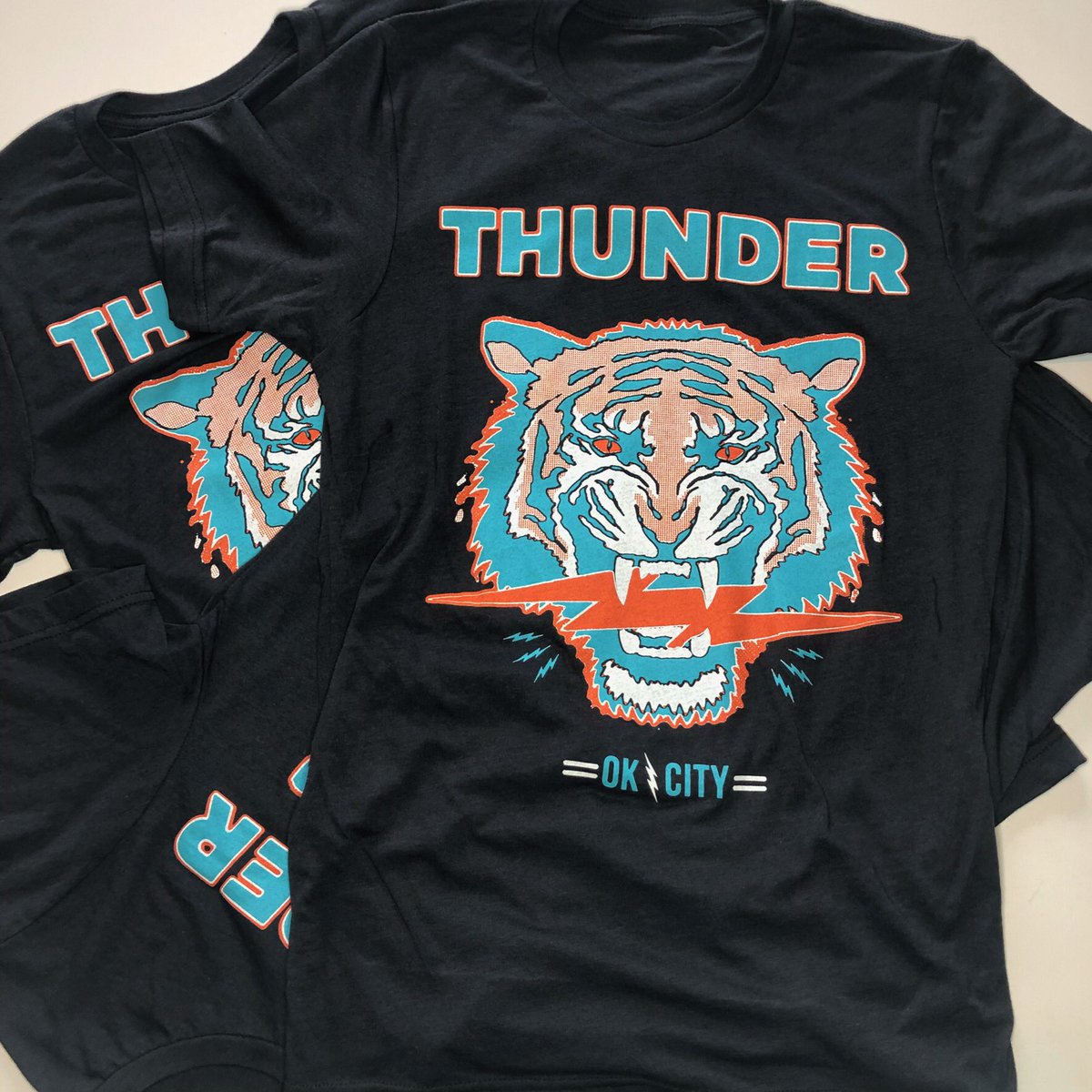 New #TIGERBOLT ⚡️ #bombsawayart #thunderup #firstfriday