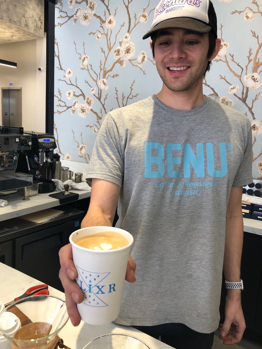 Officially my first ⁦<a href="/ElixrCoffee/">Elixr Coffee</a>⁩ @367Market