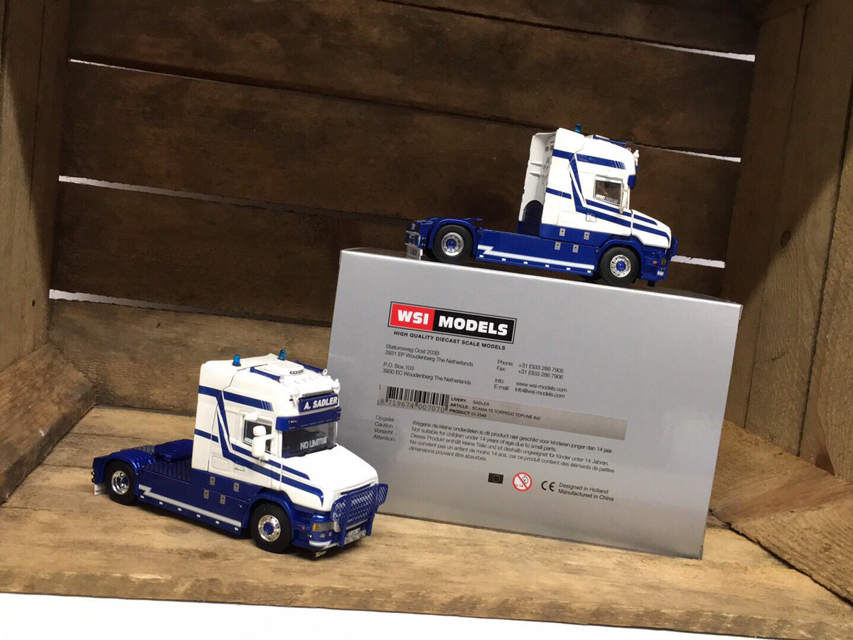 MaguiresModels's tweet image. Scania Topline T Cab 🇫🇷 

#modeltruck #modelcollector