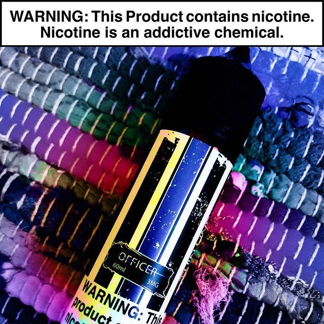 Officer is a delicious blue raspberry candy! It’s too delicious to resist for any person, come in and get some today! 💨

#vape #ejuice #vaping #vapor #vape365 bit.ly/2TumREF