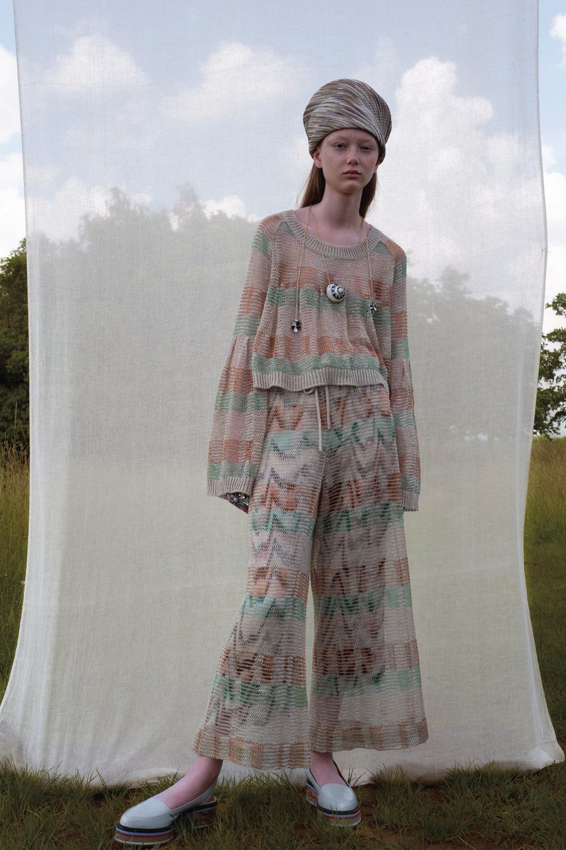 Missoni's tweet photo. #MissoniSpring2019 transforms the clothing into an extension of itself; a personal elaboration of passions, experiences, memories and collected mementos from travels.
Discover your own style on https://t.co/zkIe3VWR8d https://t.co/WJ2g0NgY4k