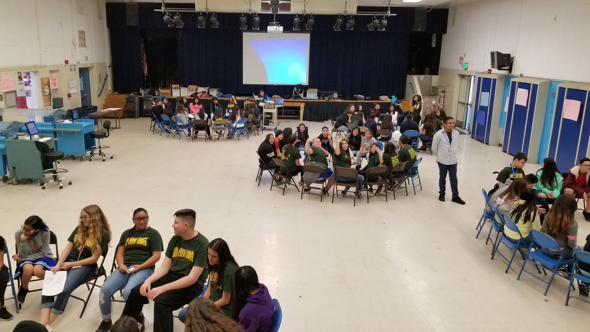 CMSWEBCrew's tweet photo. 7th grade synergy in full swing!!!! @CMSFalcons_  @ColtonJUSD https://t.co/guzY4KhLtB