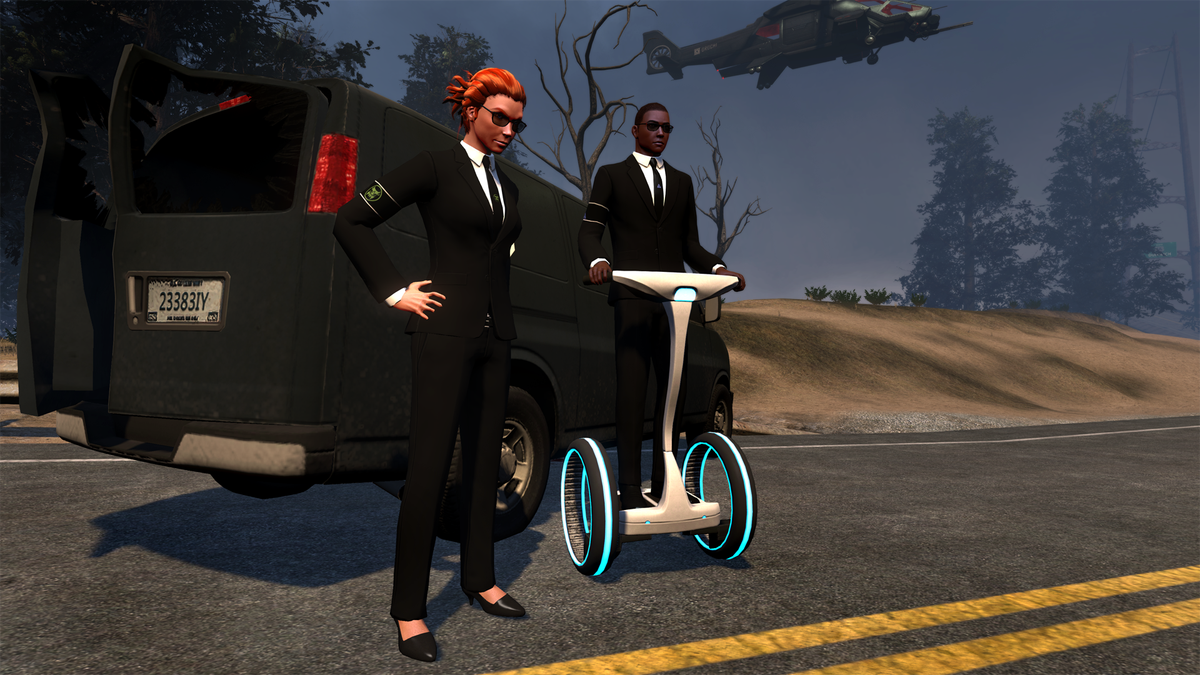 SecretWorldLgds's tweet image. "You know what the difference is between you and me?

I make this look good."