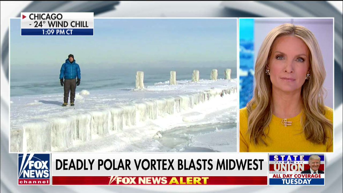 The Daily Briefing On Twitter Miketobinfox Is Live From The Polar Vortex In Chicago Dailybriefing