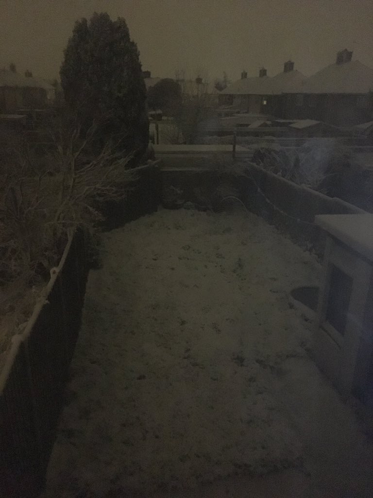 HitsSWalesNews's tweet photo. It’s Midnight and this is the view of the garden of Jamie from Drivetime right now ...
Keep updated on the weather / travel via the Wave App or the https://t.co/Gx0fEdL6n6 and of course with Leigh and Claire who are back at 6am!
#Snow #MakeAFreshStart https://t.co/3zS9XYXQPh