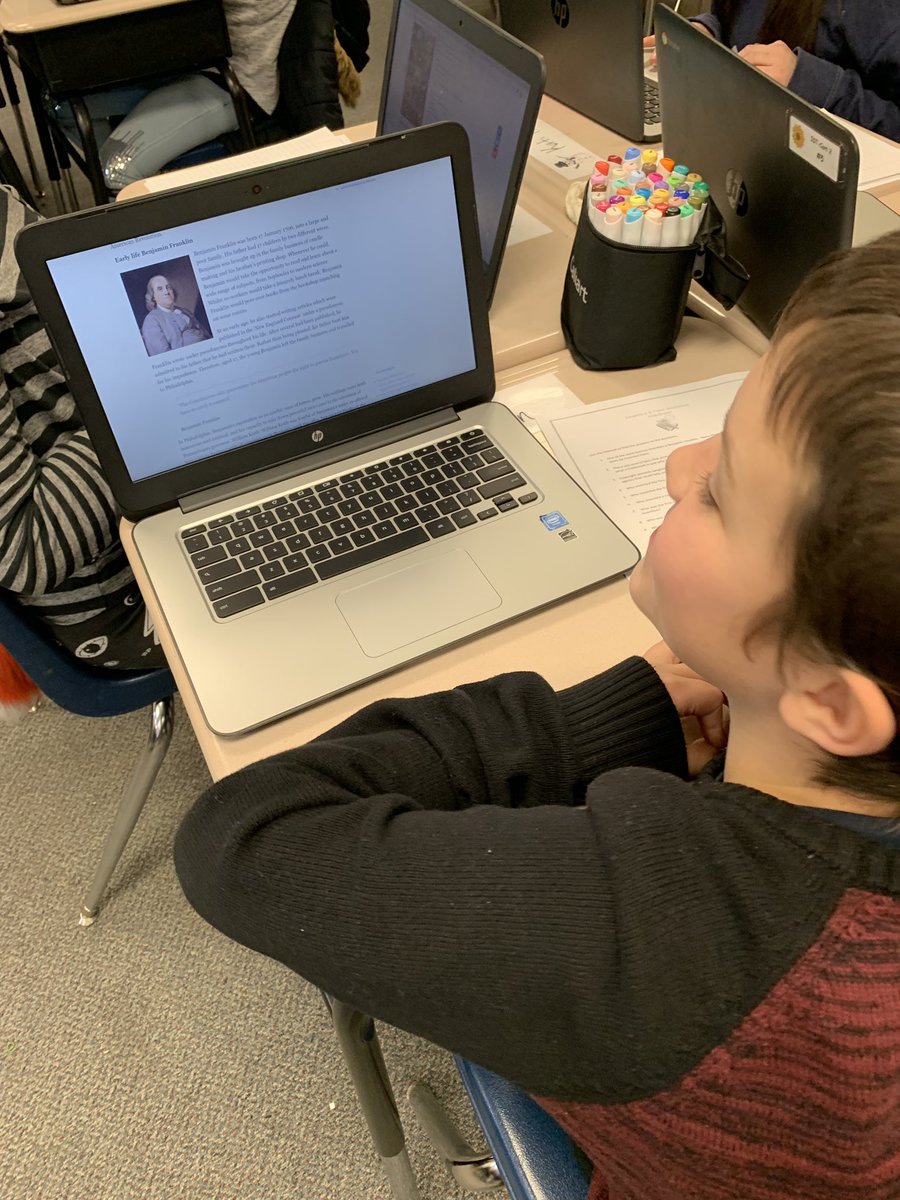 Students enjoyed starting their web quest today on inventors and inventions! Thank you @Lori_Ann_Patton !!! #WPSProud #castleberryclassroom #WPSFutureReady #EnterpriseEagles 4.2