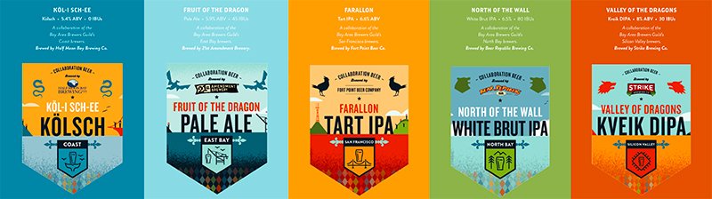 We're pretty excited to try the new collaboration releases debuting at the SFBW Gala tomorrow. Cheers to the brewers and a big nod goes out to <a href="/AdmiralMaltings/">Admiral Maltings</a>