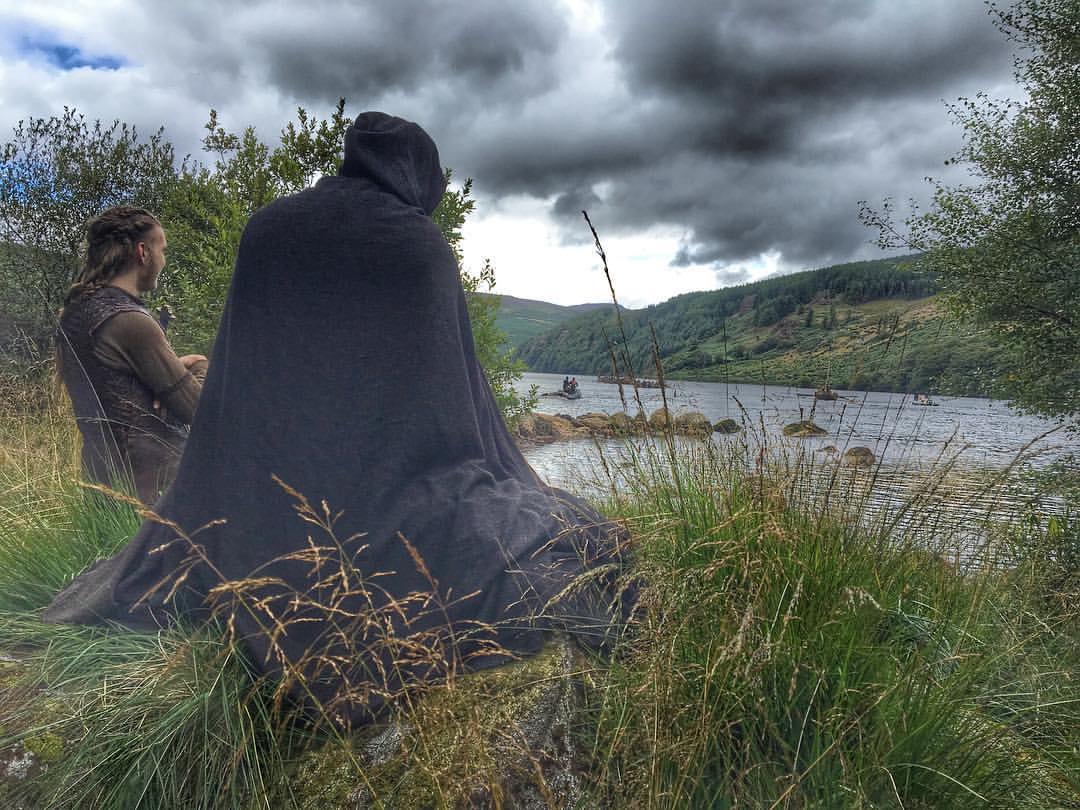 Alex and Marco Ilsø via davidlynchpix ig  S
o Farewell Season5, it has been emotional. #brothers #vikings 👊🏻⚔️🎬🎥🗡🛡